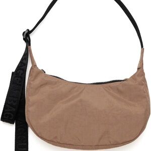 Light Brown Baggu Medium Crescent Bag